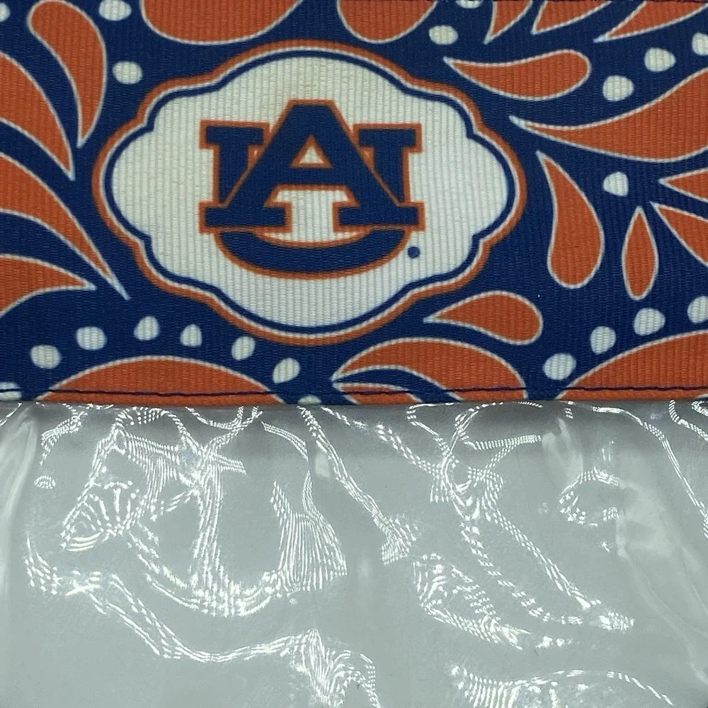 Auburn Tigers AU Clear Stadium Crossbody Bag Gameday Fandom Safety Compliant